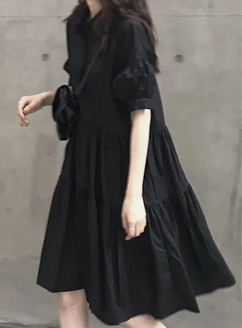 A-Line Black Dress