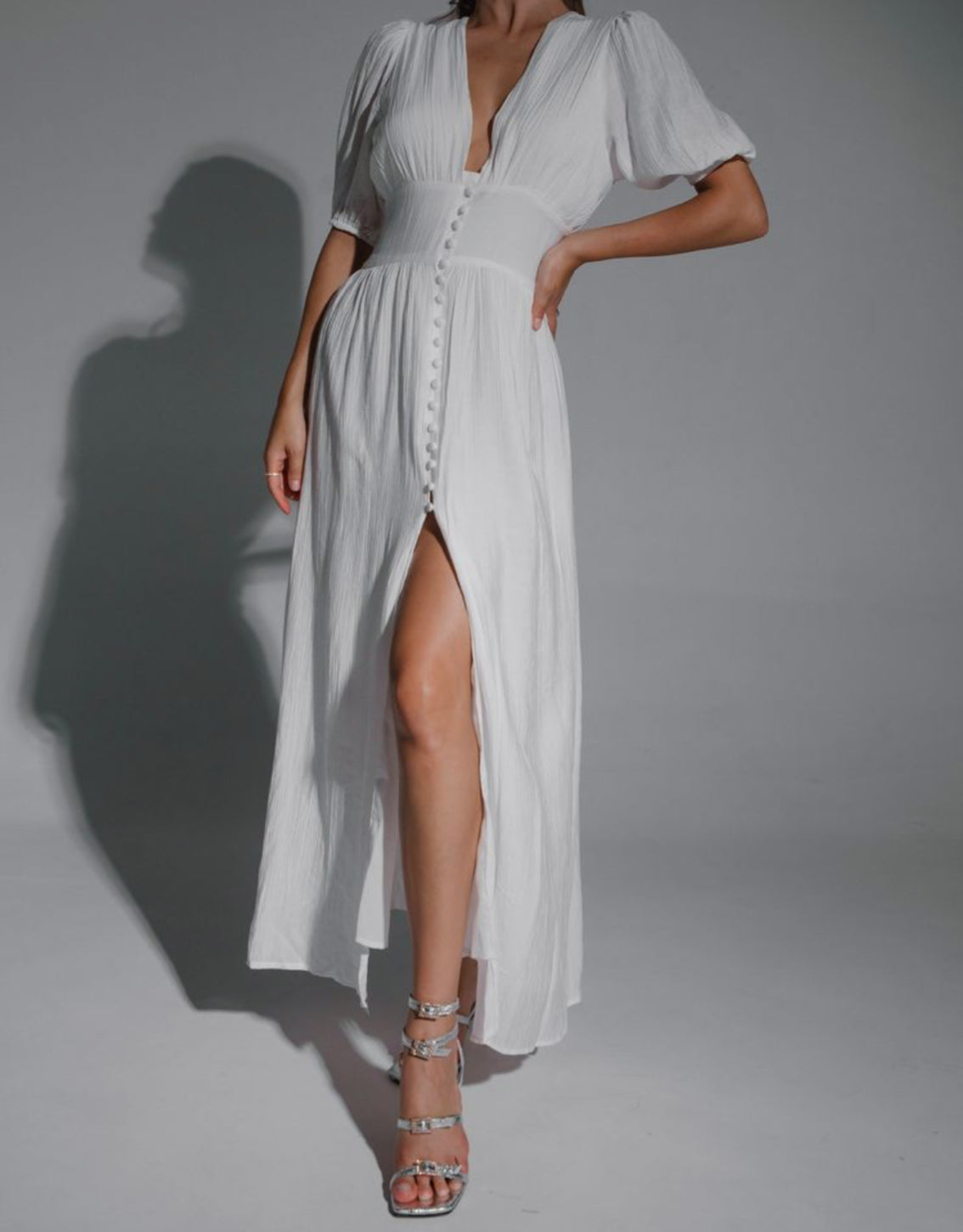 Summer White Long Dress