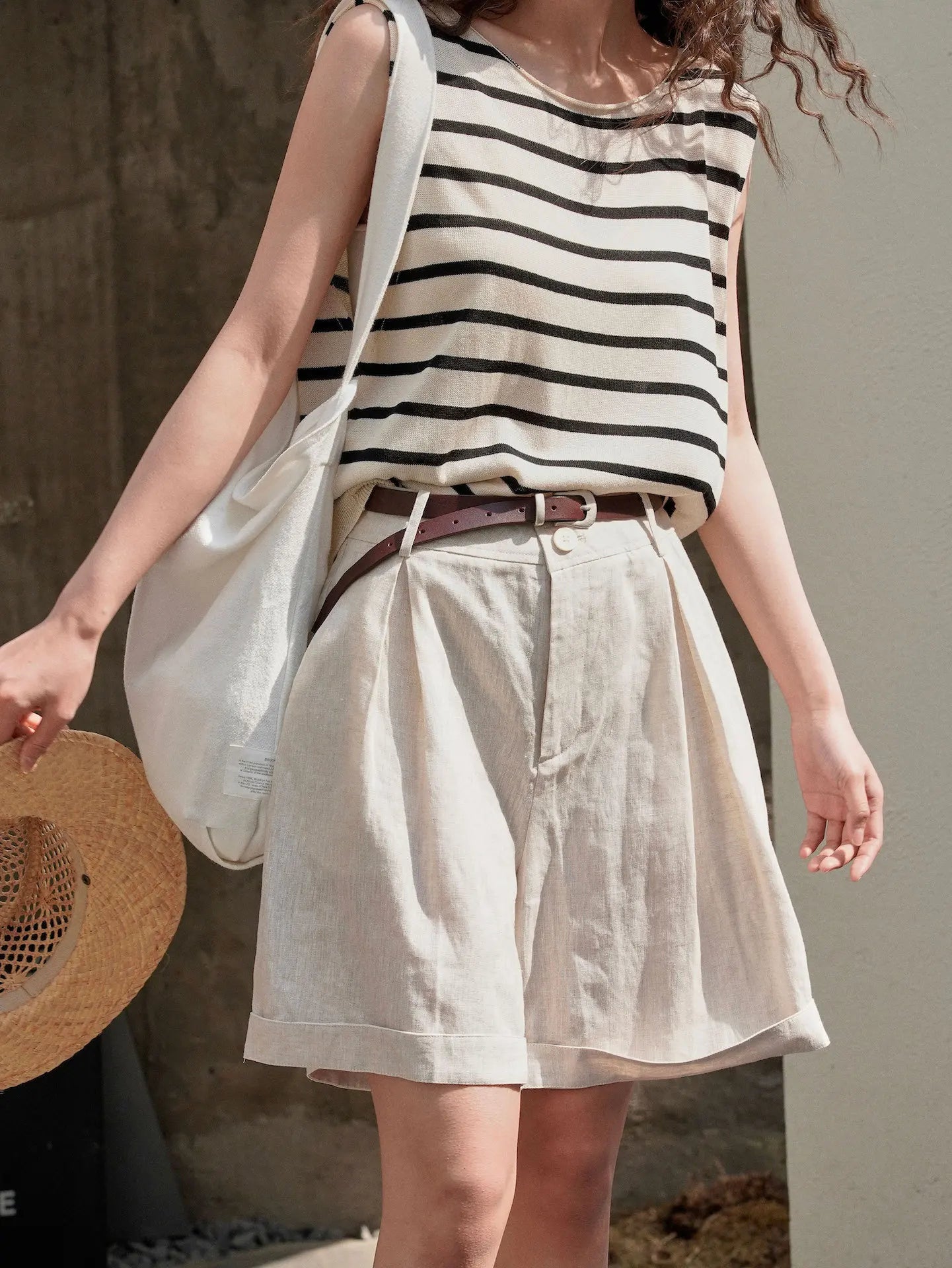 Linen Base Shorts