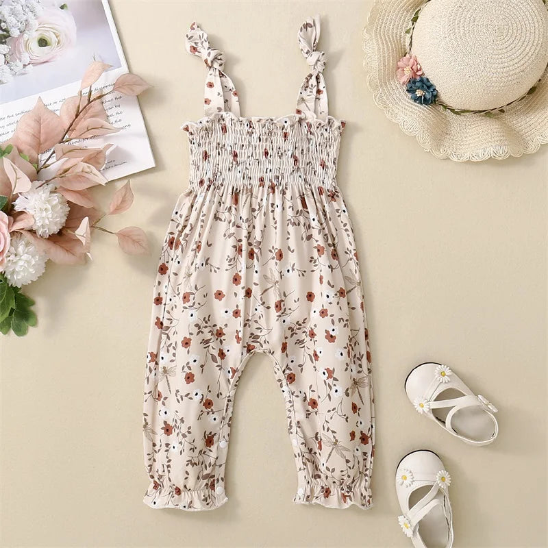 Jumpsuits mit Blumenmuster