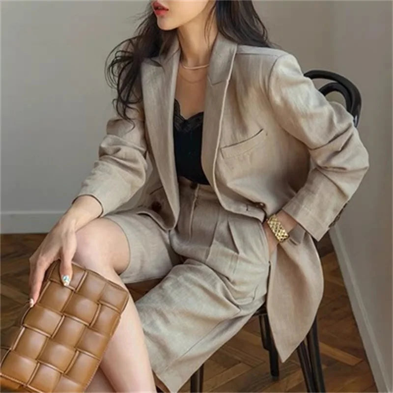 Summer Suit Blazer with shorts