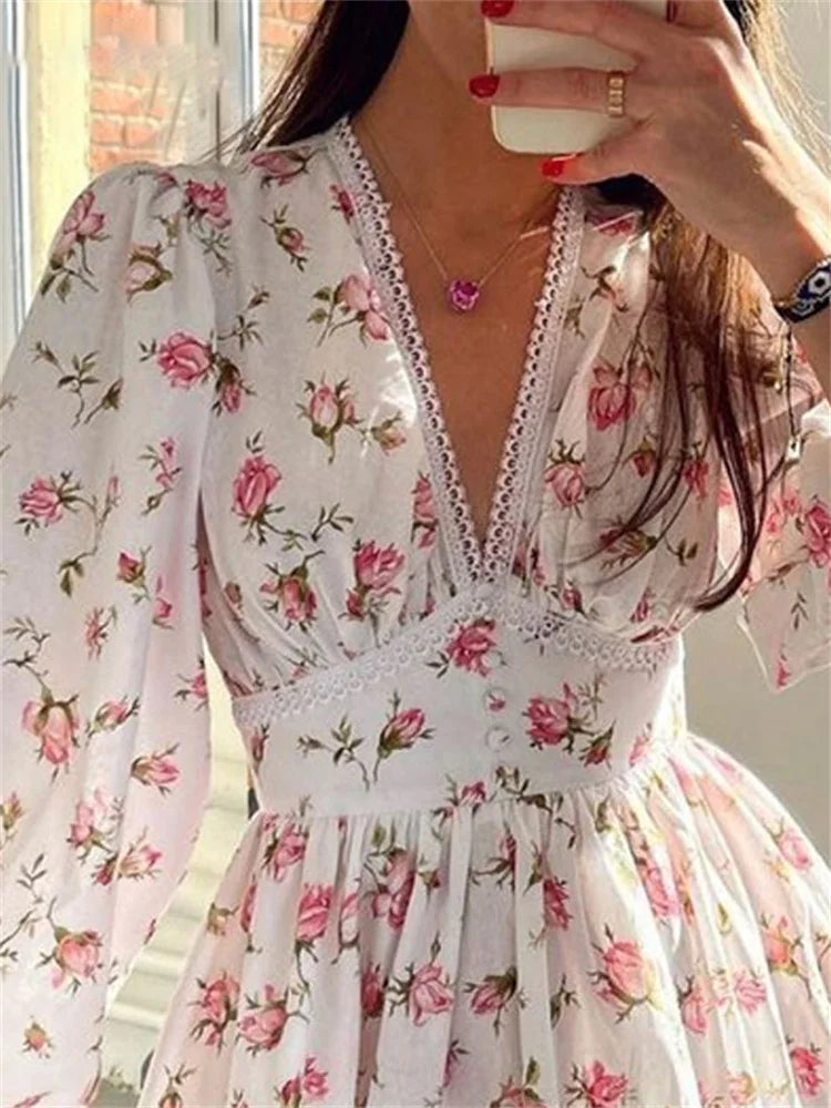 Floral Print Mini Dress trend 2024