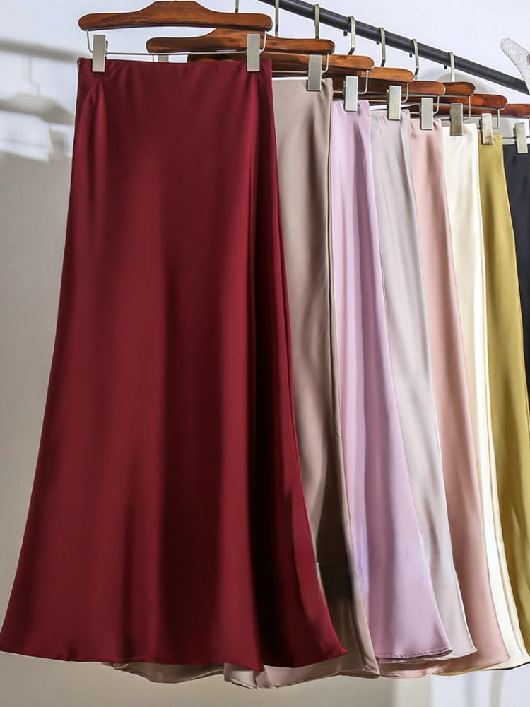 Satin  Skirts