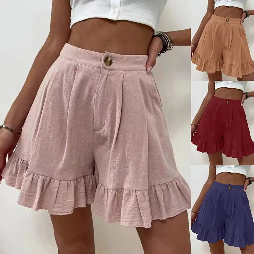 Ruffled Shorts