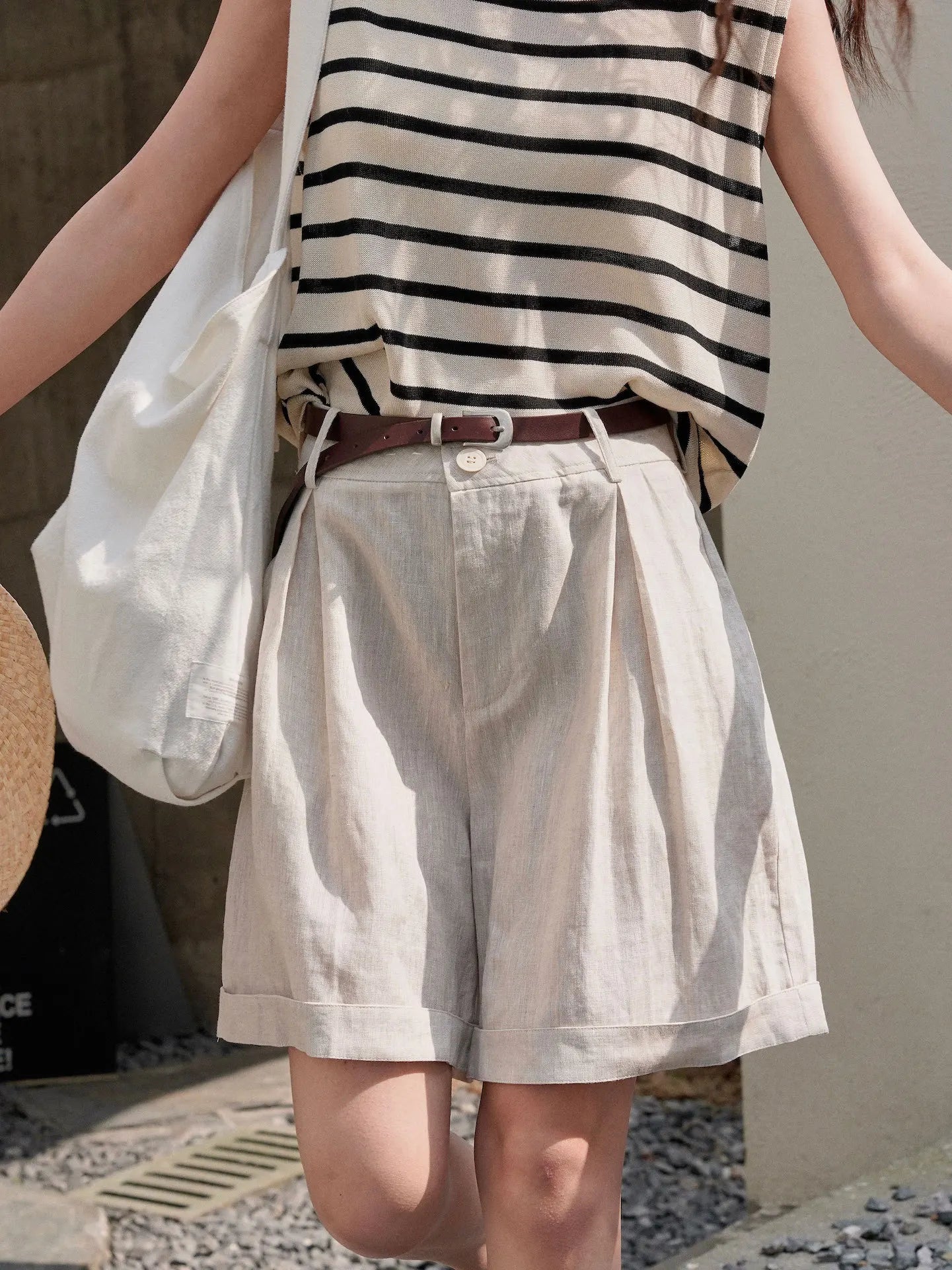 Linen Base Shorts