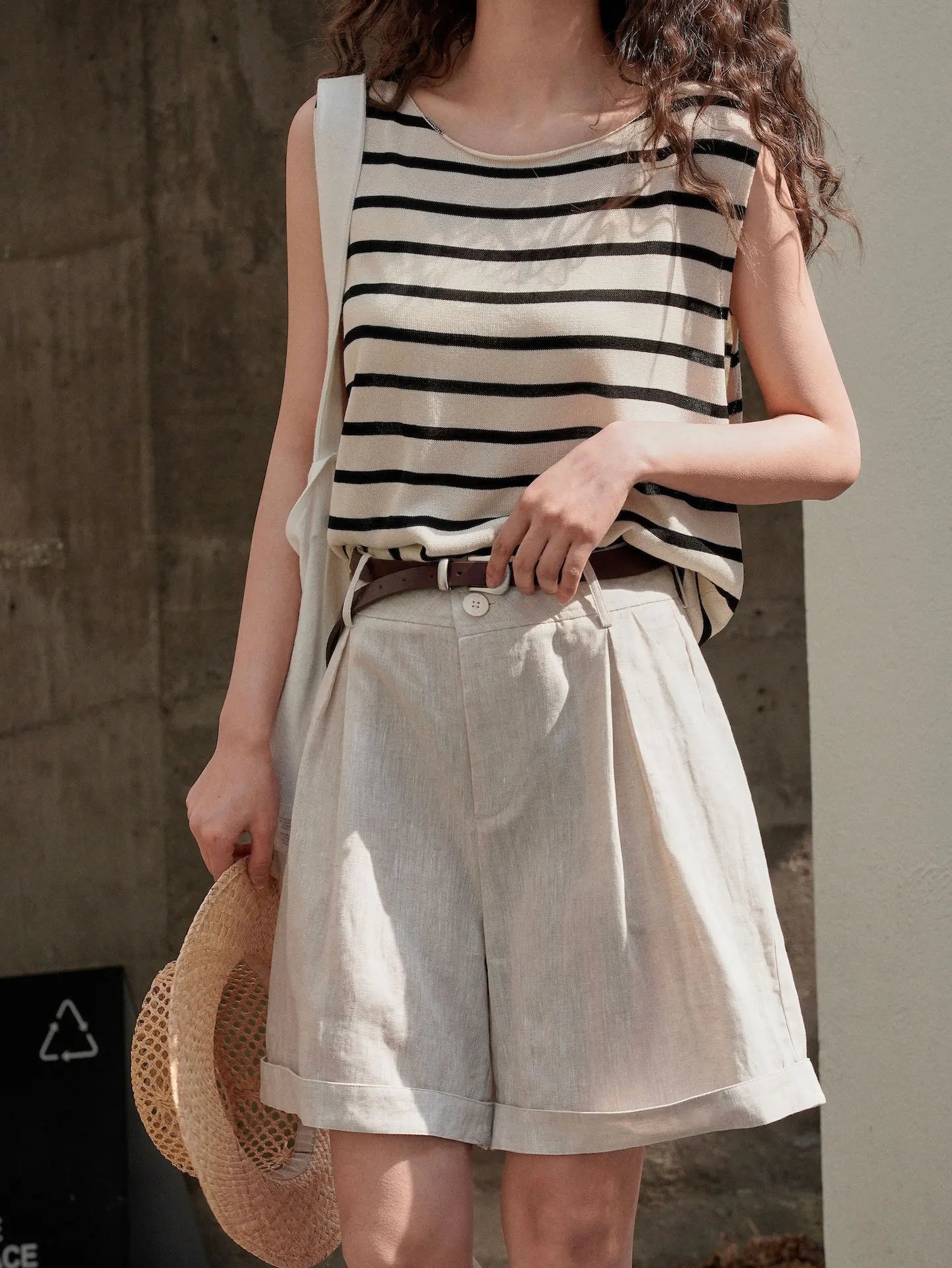 Linen Base Shorts