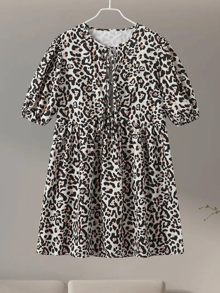 Leopard Print Dress  Summer 2024