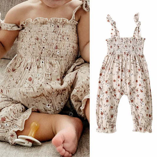 Jumpsuits mit Blumenmuster