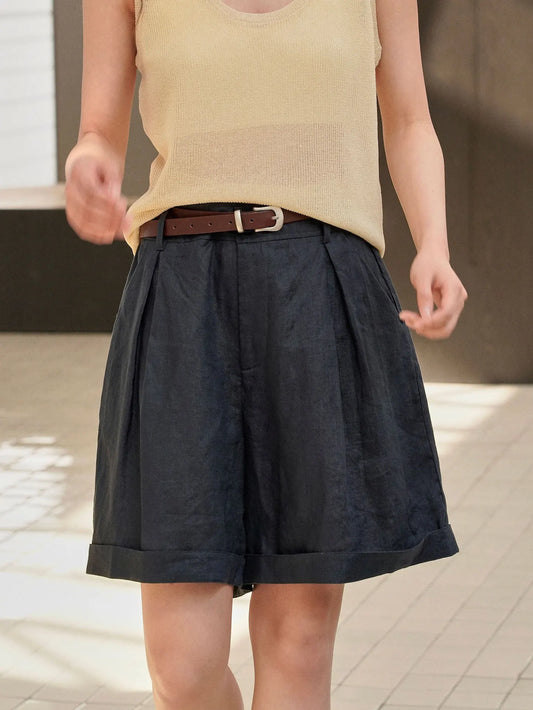 Linen Base Shorts