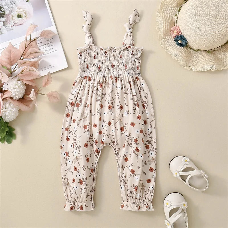 Jumpsuits mit Blumenmuster