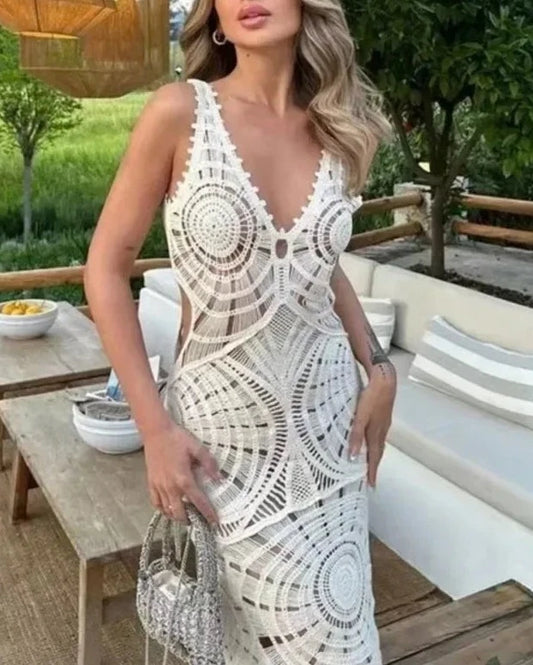 Knitted Summer Long Dresses