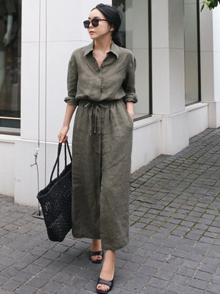 Long Dress Khaki